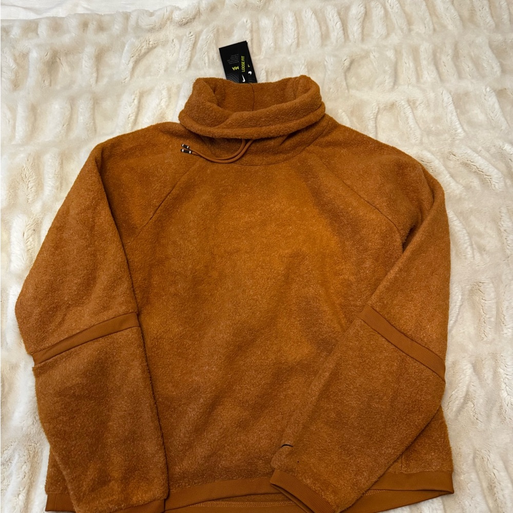 Nike Women’s Tan Turtleneck Sweater
